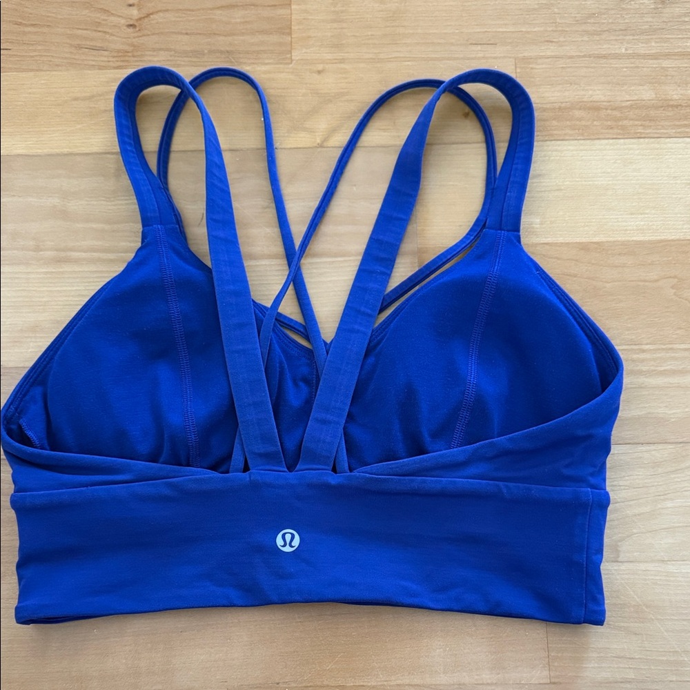 lululemon athletica Royal Blue Sports Bra Top